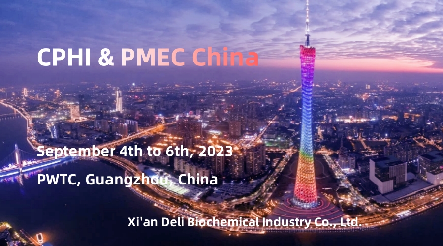 Xi'an Deli Biochemical Industry Co., Ltd. revela hidroxipropil betadex e Betadex Sulfobutyl Ether Sodium na CPHI & PMEC China Exhibition