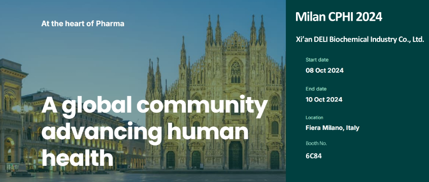 Junte-se à Deli Cyclodextrin no CPHI Milan 2024!