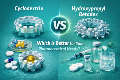 Ciclodextrina vs Hidroxipropil Betadex: Qual é o melhor para suas necessidades farmacêuticas?